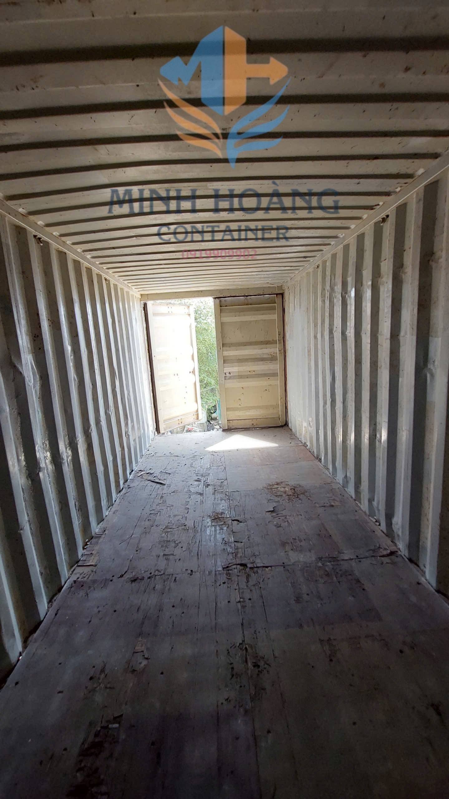 Container Kho 20 Feet Màu Đỏ Cao 2m6 Mẫu 3